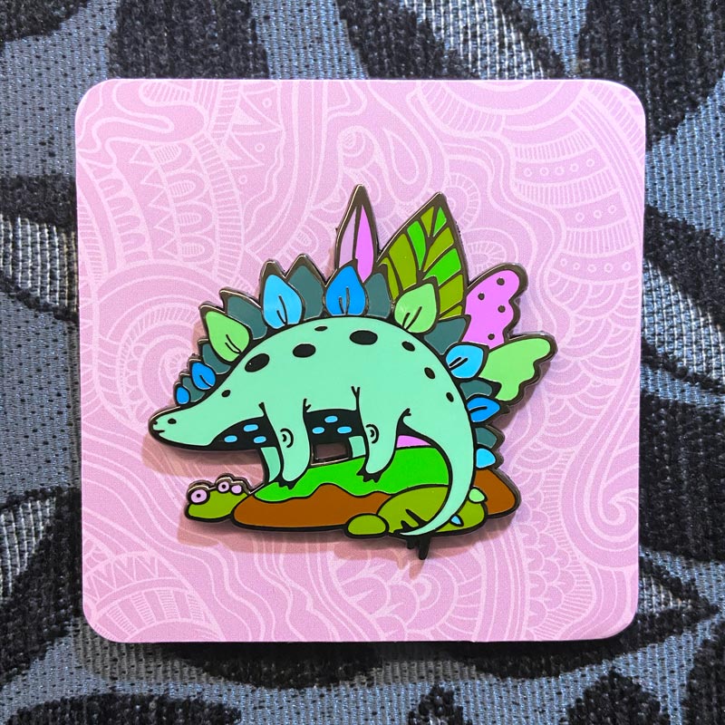 Dino Pins and Stickers Bundle – TinyWorlds