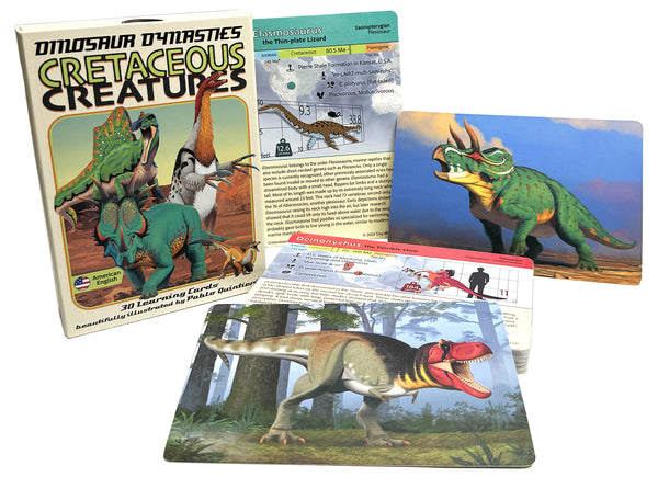 Dinosaur Dynasties: Cretaceous Creatures Cards