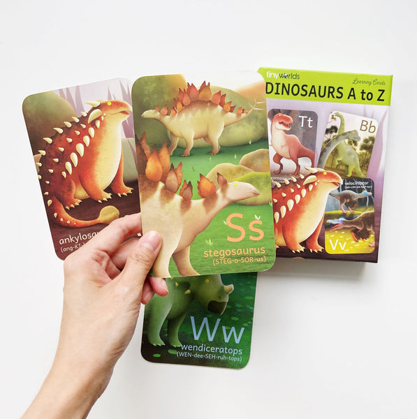 Dinosaurs A To Z Cards