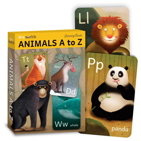 Bundle - Animals A to Z Cards & Occupations A to Z cards