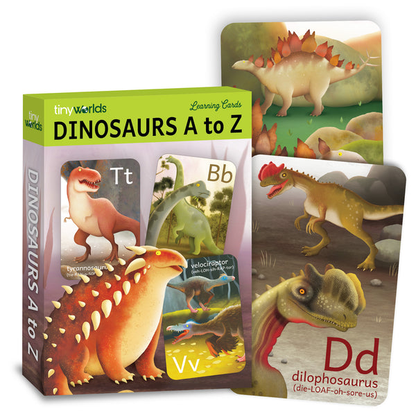 Dinosaurs A To Z Cards