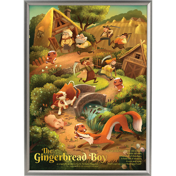 The Gingerbread Boy Story Poster