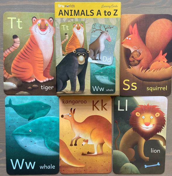 Animals A to Z Cards