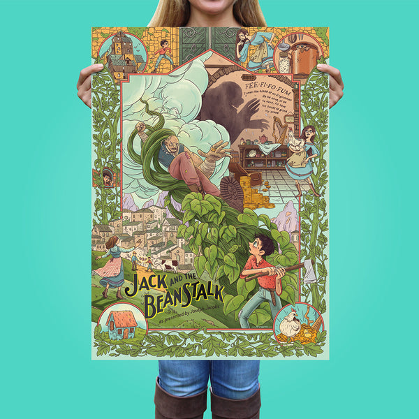 Jack and the Beanstalk Story Poster