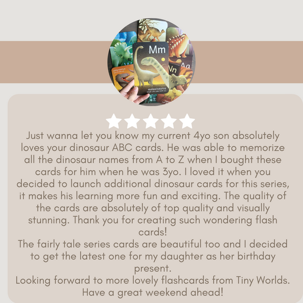 Dinosaurs A To Z Cards