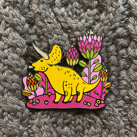 Dino Pin - Triceratops