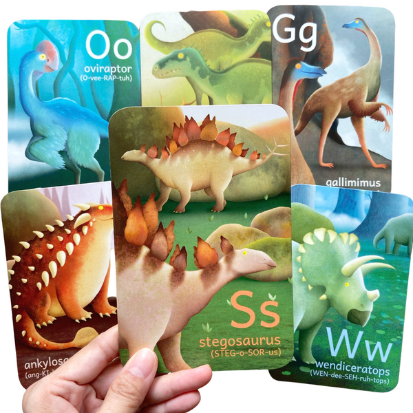 Dinosaurs A To Z Cards