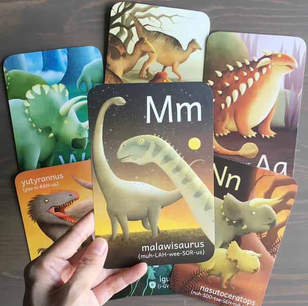 Dinosaurs A To Z Cards